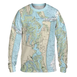 The Amelia Island and Fernandina Beach Long Sleeve Tee