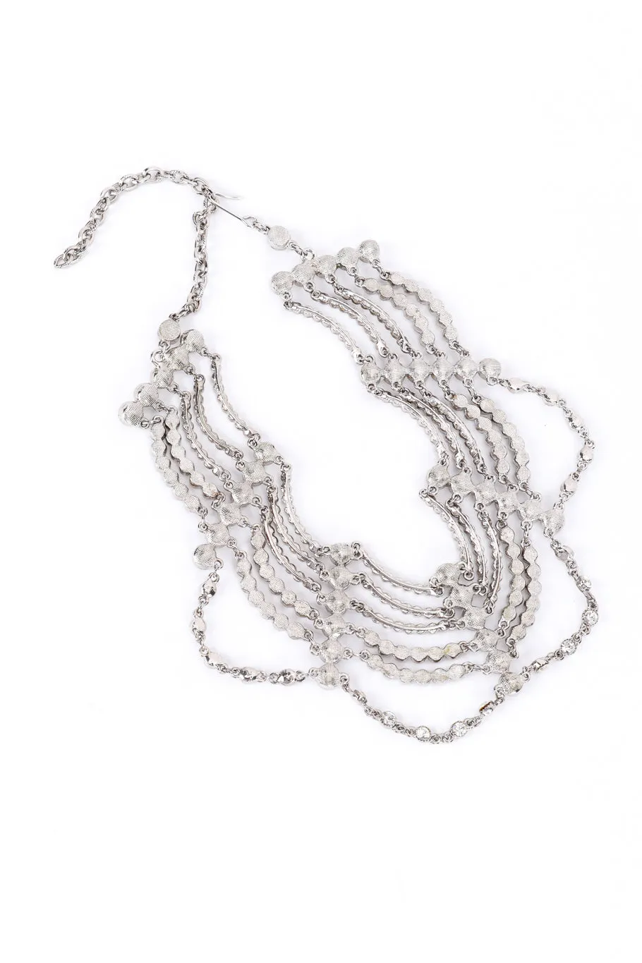 Tiered Crystal Collar Choker