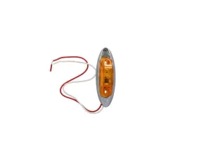Trucklamp 6 Led Aber Lens 12V