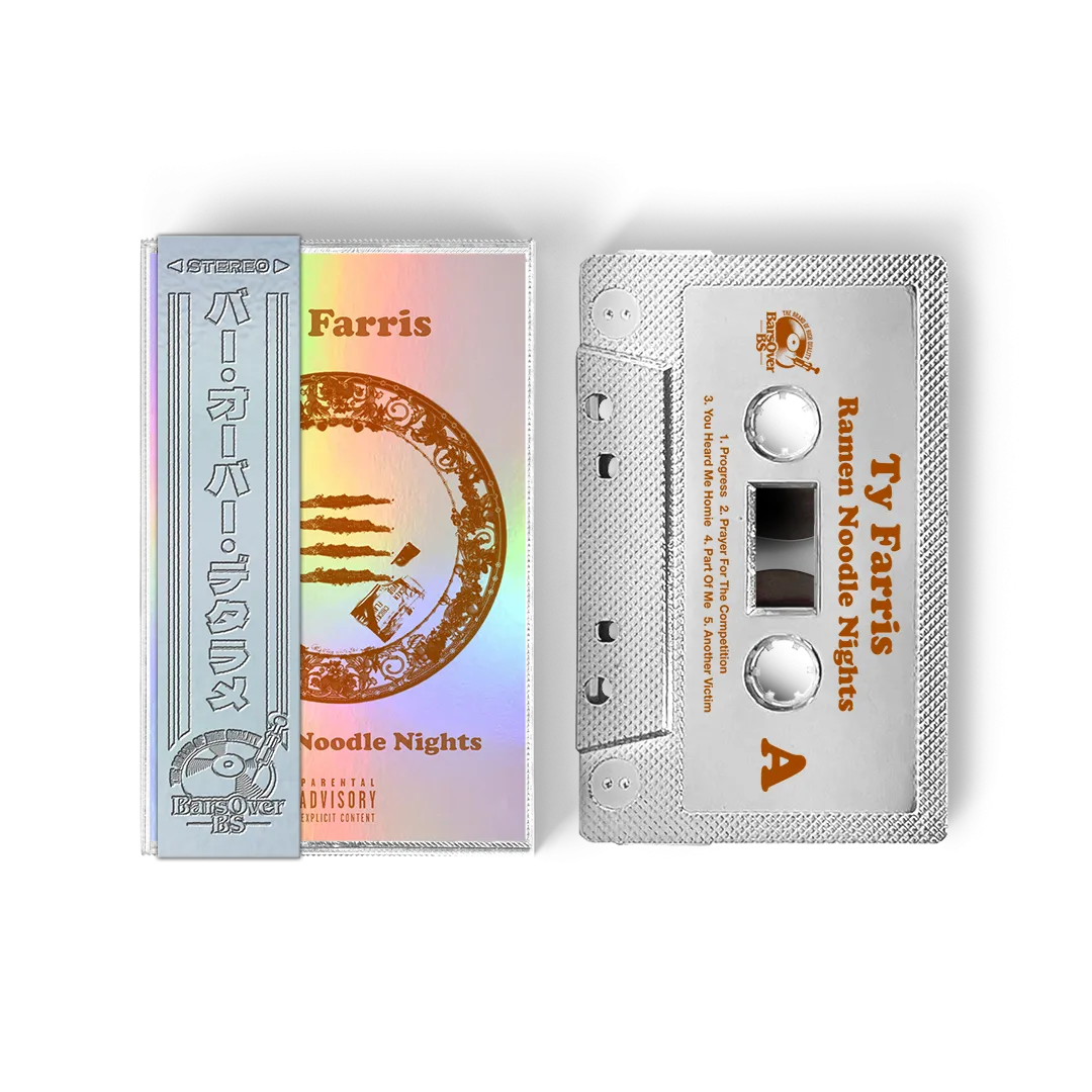 Ty Farris - Ramen Noodle Nights (Retro Holographic Tape) (ONE PER PERSON/HOUSEHOLD)