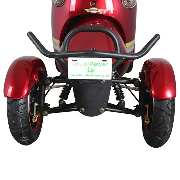 Unique 4 Wheel Mod Style Road Legal Long Range Mobility Scooter
