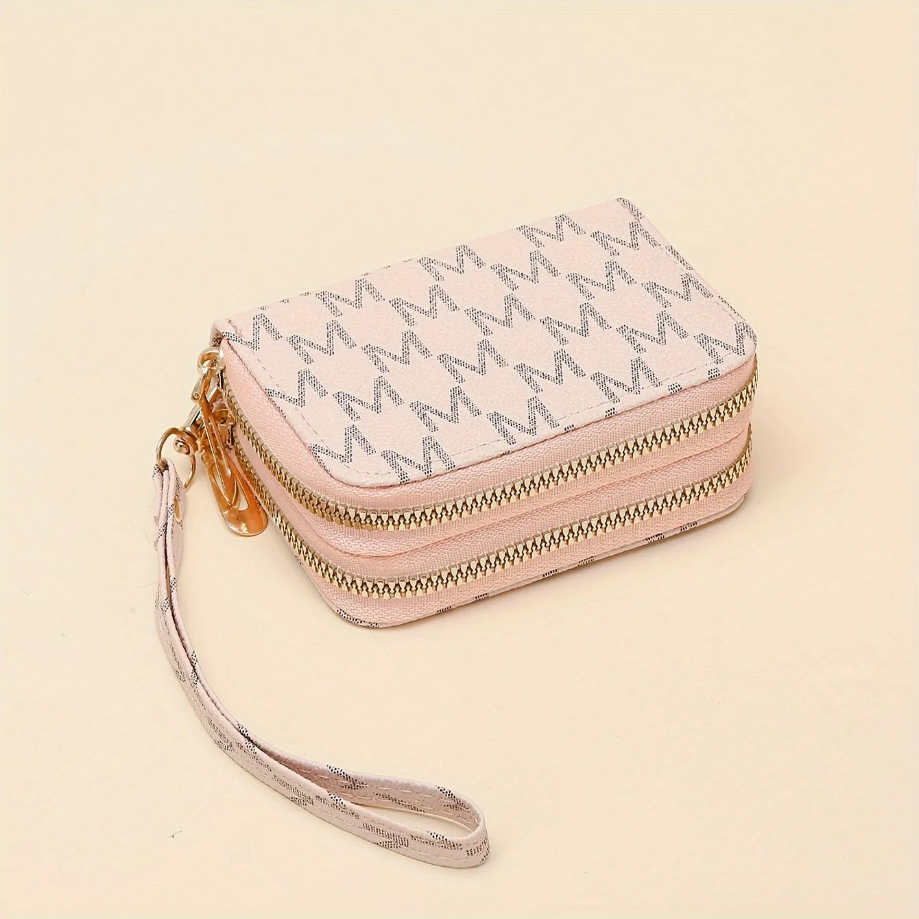 Urban Clutch Wallet with Multiple Card Slots & Double Zip