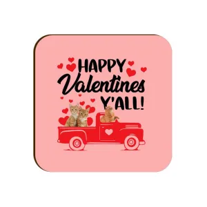Valentine's Day Special Square Coaster