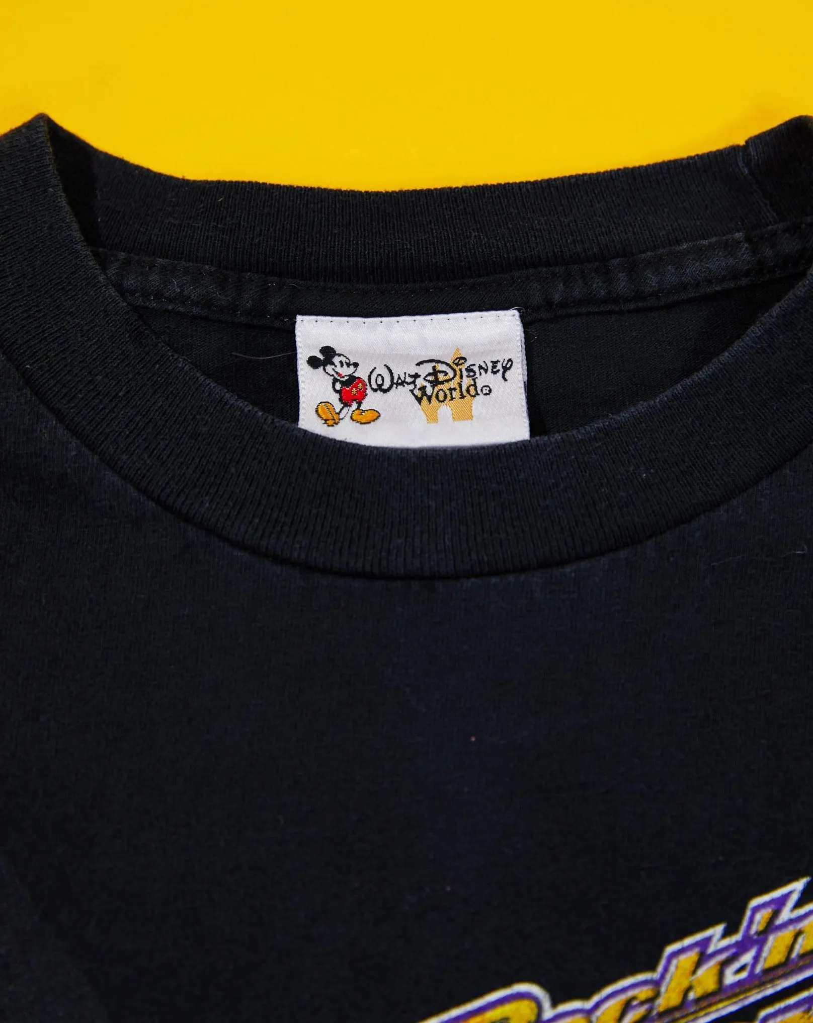 Vintage 2000 Disney Aerosmith Rock 'n' Roller Coaster T-shirt