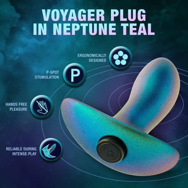 Voyager Smooth Vibrating Butt Plug & Prostate Massager