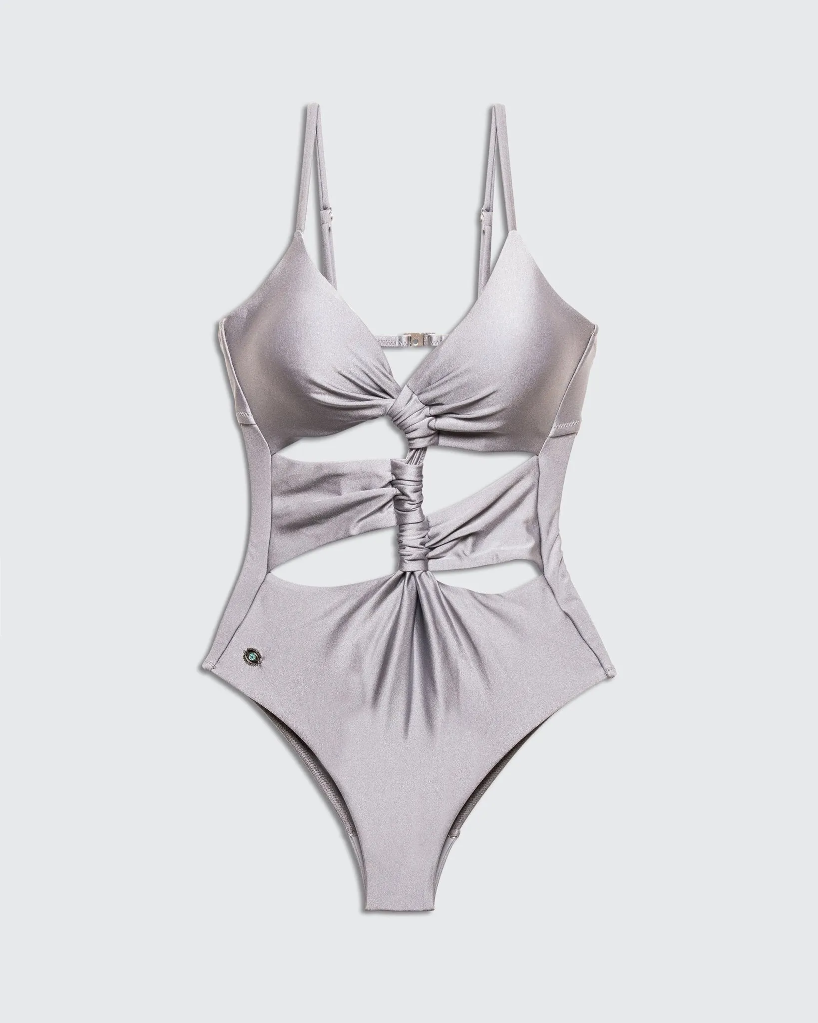 Wave One Piece Shiny Silver
