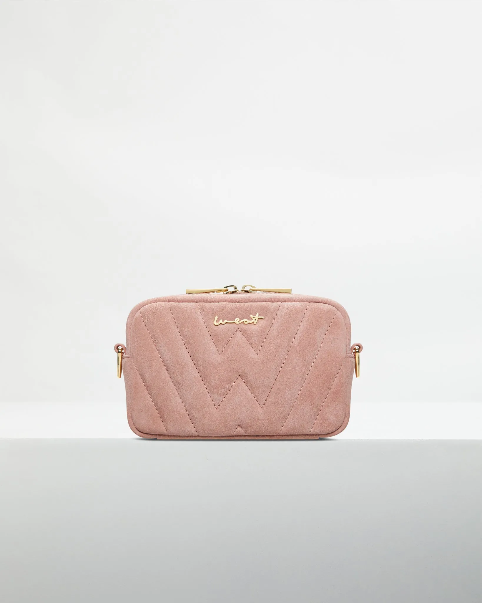 WEAT - BELT BAG SUEDE ROSE