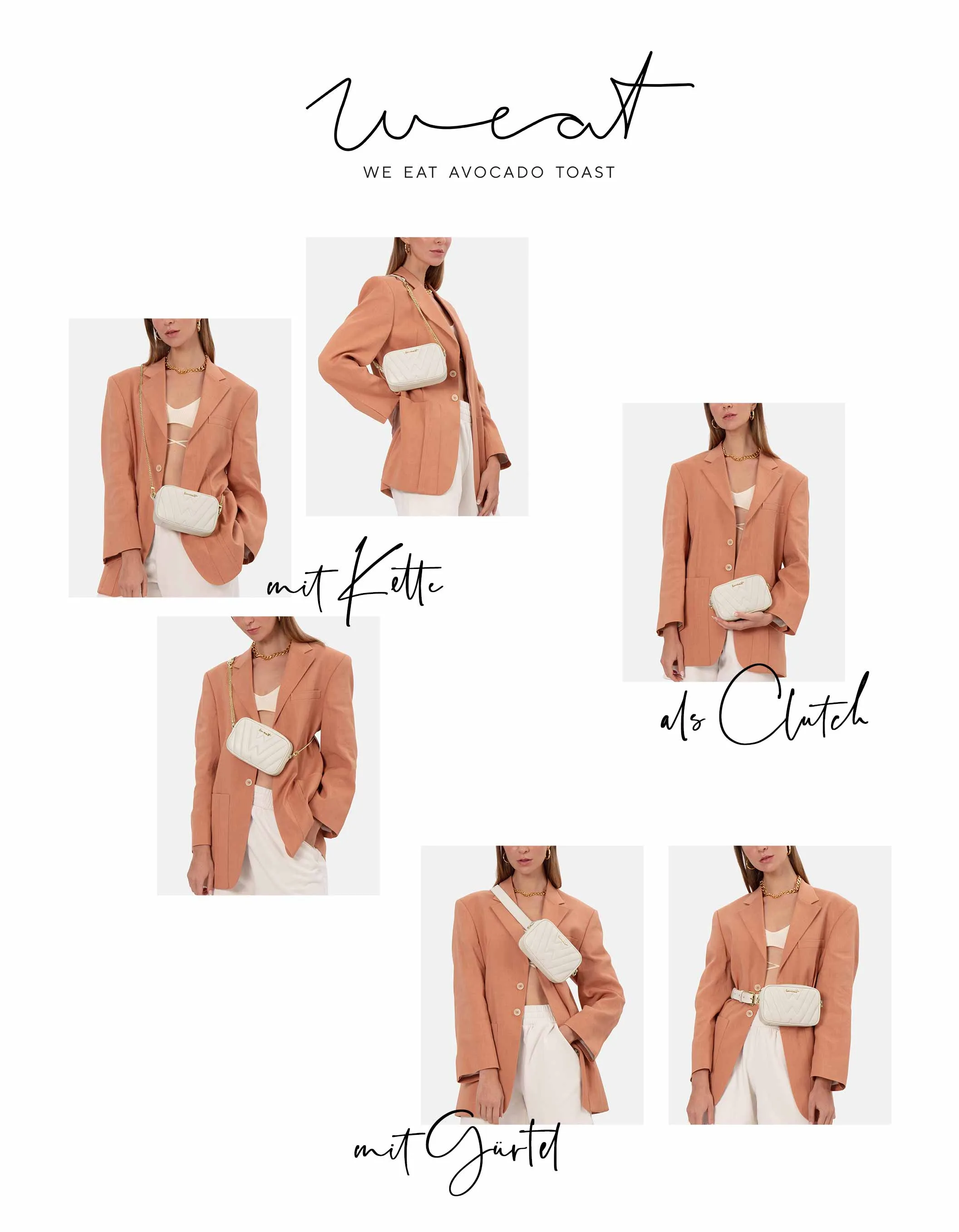 WEAT - BELT BAG TOFU CREMEWEISS