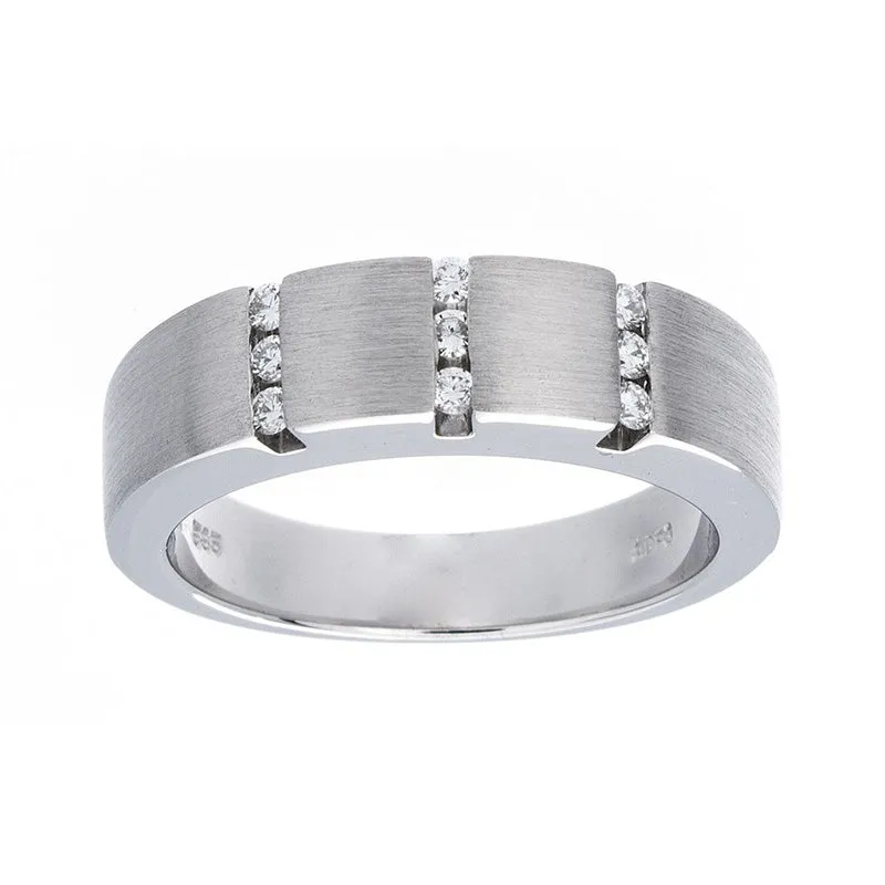 White Gold Diamond Wedding Ring