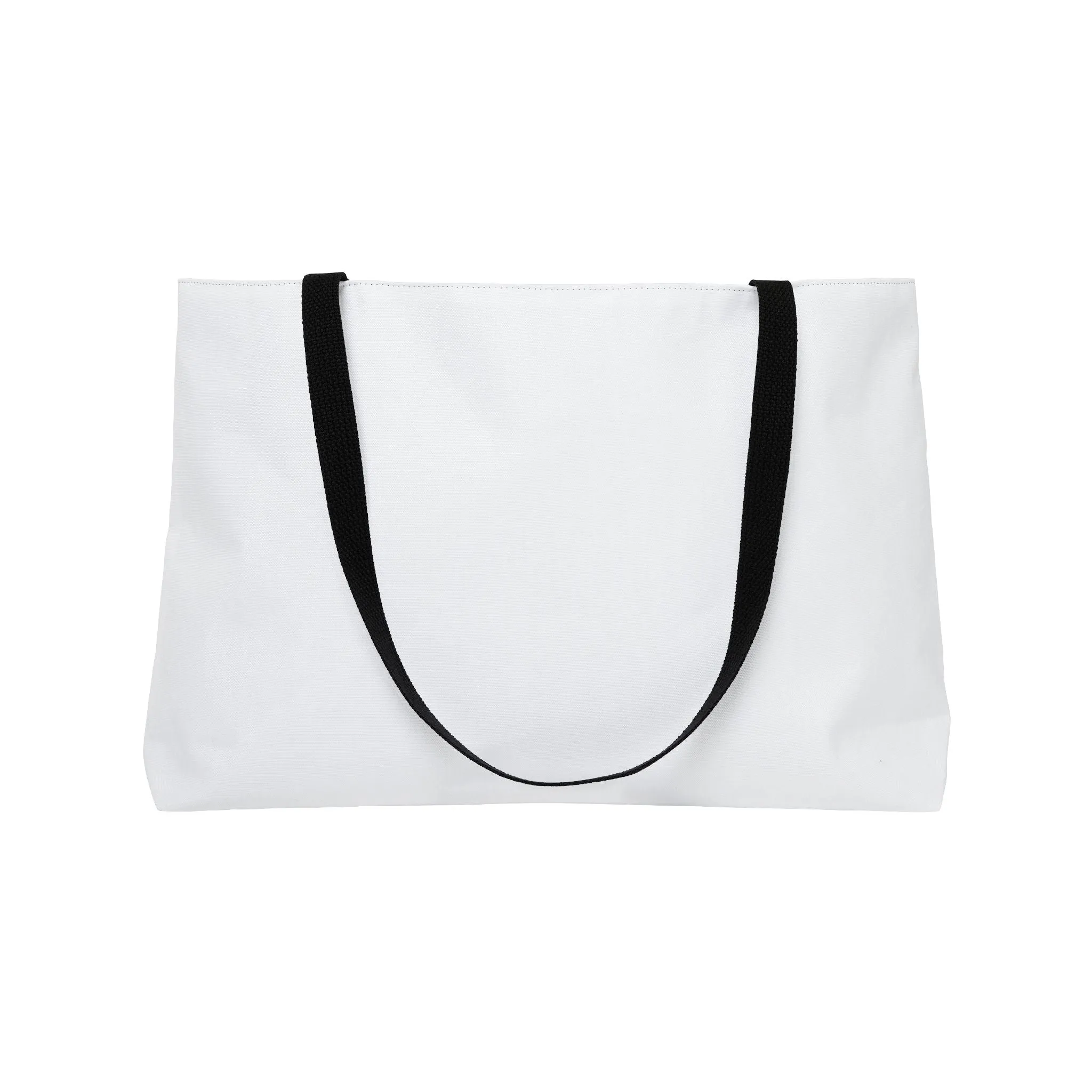 White Weekender Tote Bag - RAZ Logo