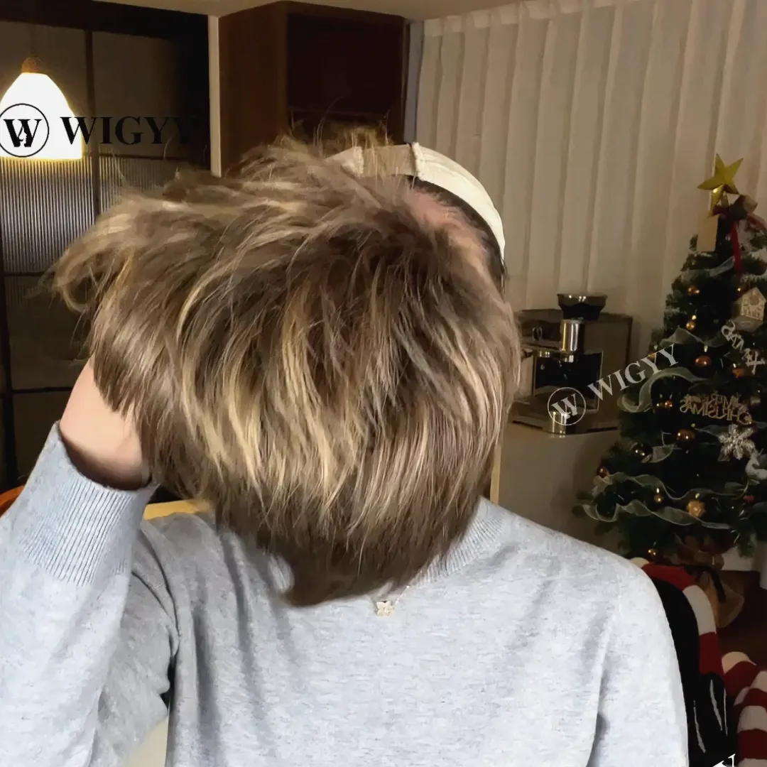 Wigyy Pixie Cut Hairstyles Daily Use Straight Elegant Wigs