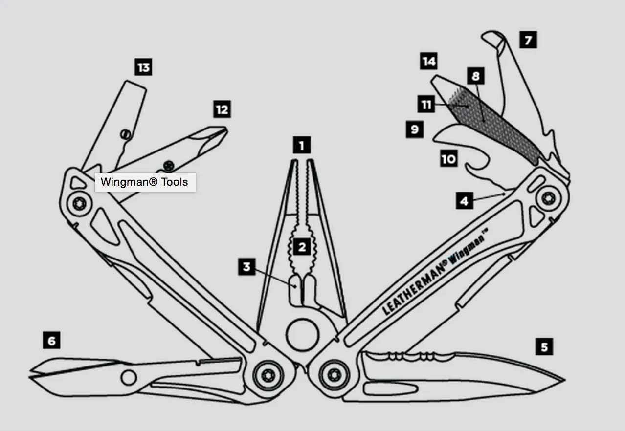 WINGMAN WITH NYLON SHEATH