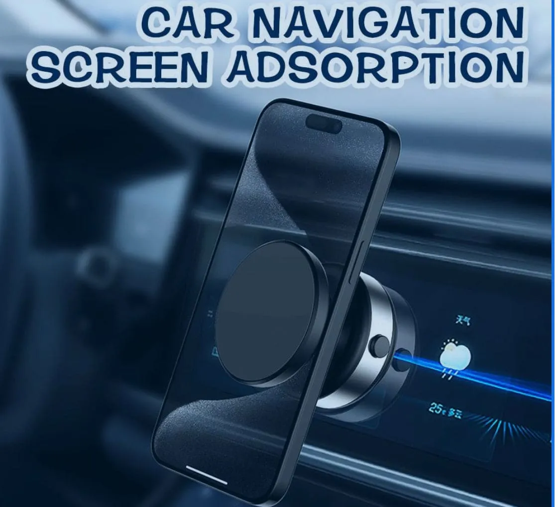 X9C Magnetic Car Phone Holder - Strong Suction for Secure Navigation