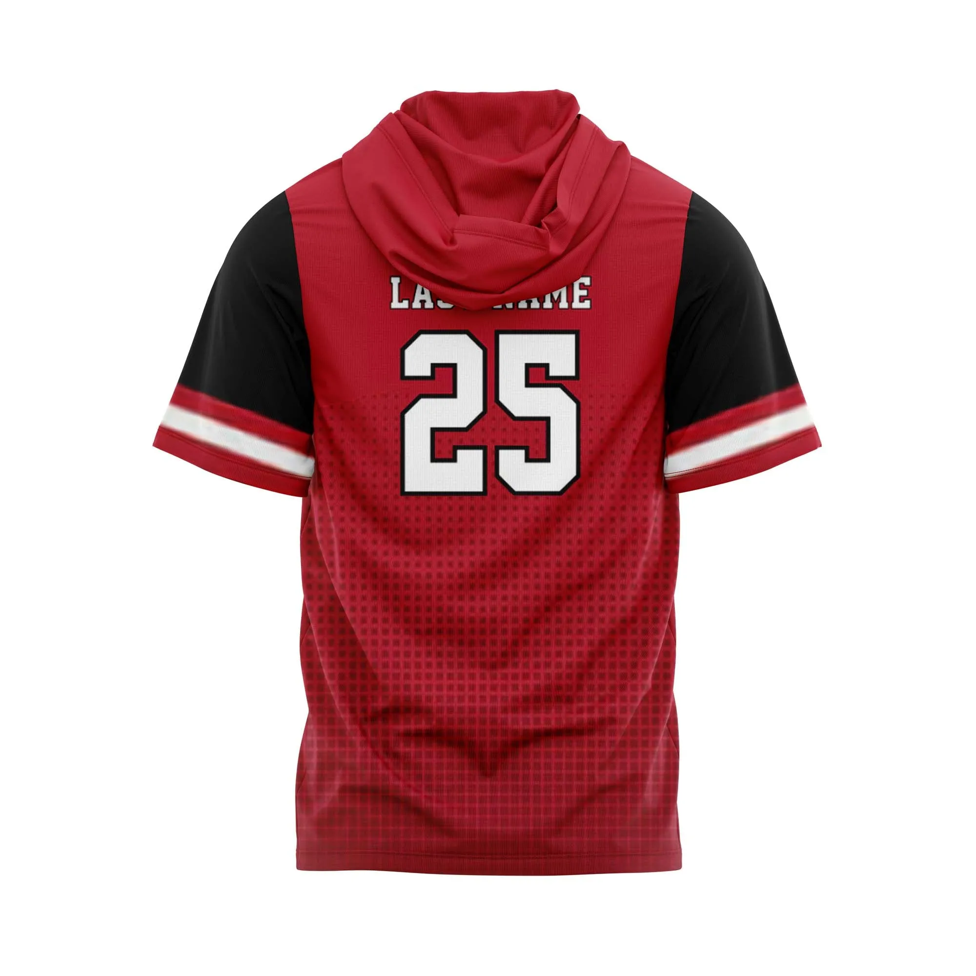 ZONED REDHAWKS 'ZONED' Lightweight Short Sleeve Quarter Zip Hoodie